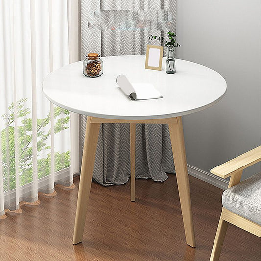 Modern Style Wooden Base Top Round Coffee Table for Apartment Clearhalo 'Coffee & Accent Tables' 'Coffee Tables' 'coffee_tables' 'furn' 'furn_coffee_tables' 'Furniture' 'furniture_coffee_tables' 'Living Room Furniture' 1200x1200_3cb4ae85-a51f-4bee-b047-b45ba1d29fd9