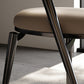 Contemporary Dining Chairs Faux Leather Upholstered Armless Side Chair