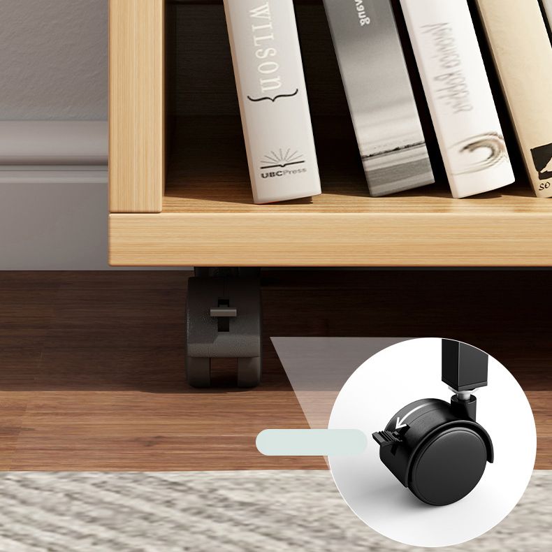 Scandinavian Shelf Bookcase Open Back Bookcase for Home Office