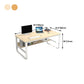 Metal and Wooden Writing Desk Industrial Rectangular Office Desk for Home Clearhalo 'furn' 'furn_office_desk' 'Furniture' 'Office Desks' 'Office Furniture' 'office_desk' 1200x1200_3cbe064b-8a25-45a8-86a7-d05c8273819f