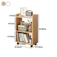 Contemporary Style Bookcase with Casters Bookshelf for Office and Dormitory Clearhalo 'Bookcases' 'furn' 'furn_bookcases' 'Furniture' 'furniture_bookcases' 'kitchen' 'kitchen_bookcases' 'Living Room Furniture' 'Office Furniture' 1200x1200_3cbed3a7-f5e7-4315-b678-1828b0c48f71