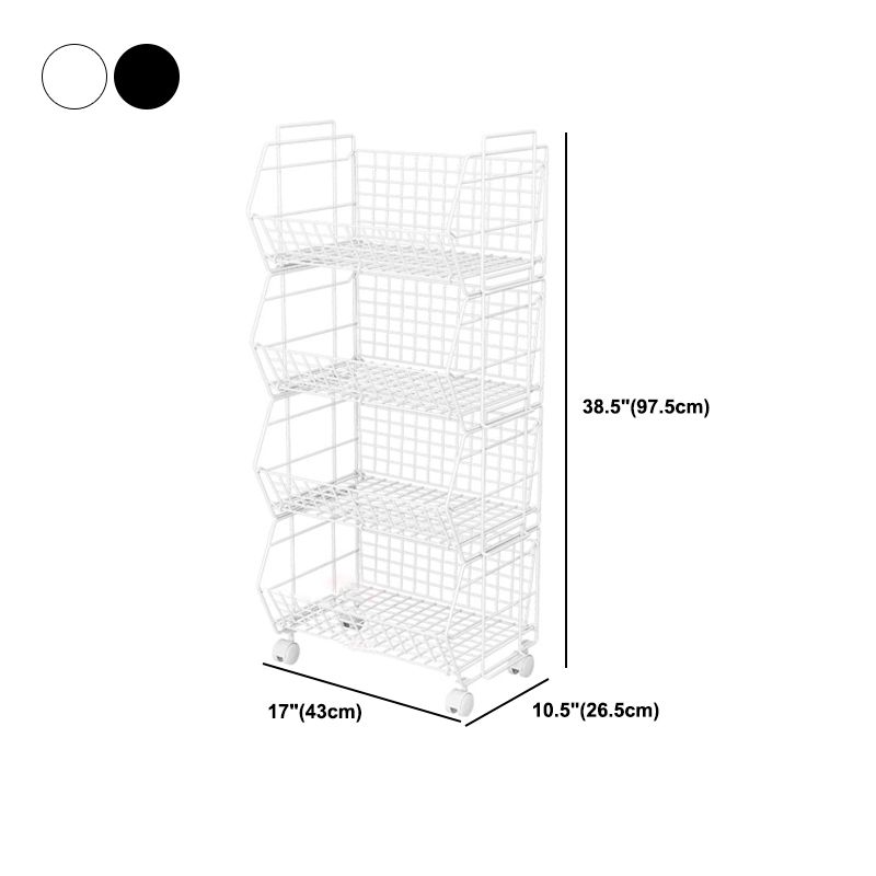 Bibliothèque en métal moderne, bibliothèque géométrique pour le salon, 17 "L x 10,5" W