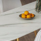 Metal Contemporary Free Form Table Sintered Stone Table with 3 Legs Clearhalo ' dining_table' 'Dining Tables & Seating' 'Dining Tables' 'furn' 'furn_dining_table' 'Furniture' 'furniture_dining_table' 'Kitchen & Dining Furniture' 'kitchen&dining_furn' 'kitchen' 'kitchen_dining_table' 1200x1200_3ccb0e19-06fb-4f94-96d9-e9a5edd02b57