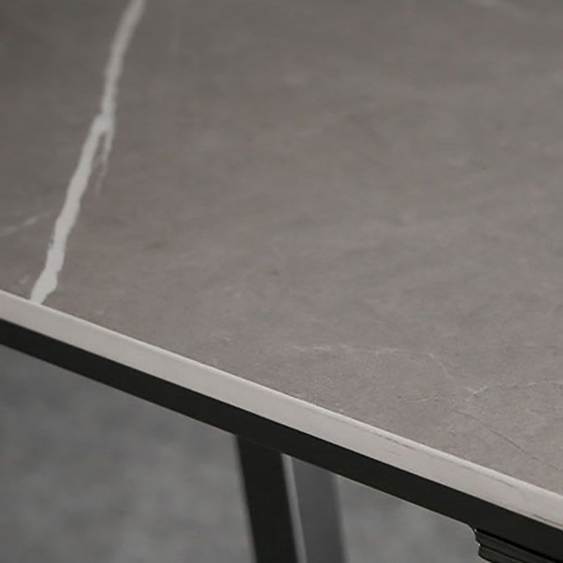 Rectangle Top Counter Table Industrial 42-inch Height Table for Dining Room Clearhalo 'Bar Furniture' 'Bar Tables' 'bar_tables' 'furn' 'furn_bar_tables' 'Furniture' 'furniture_bar_tables' 'Kitchen & Dining Furniture' 'kitchen&dining_furn' 'kitchen' 1200x1200_3ccce929-febd-4392-80fe-863ef33bb49f