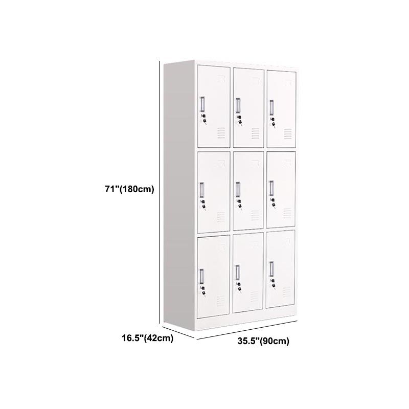 Contemporary Style Wardrobe Steel Home Wardrobe Closet,35.43" D x 16.54" W x 70.87" H