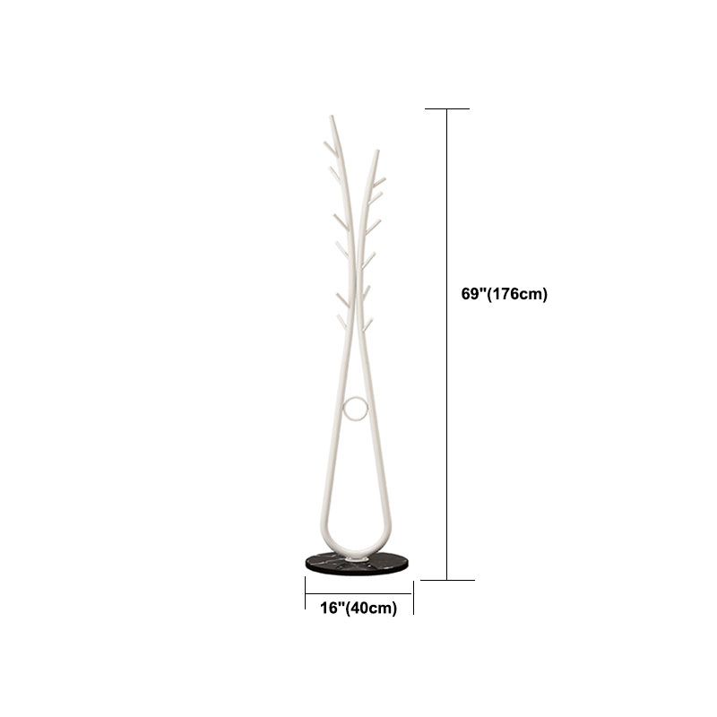 Modern Entryway Kit Metal Free Standing No Distressed Coat Hanger