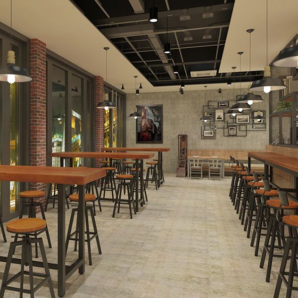 Taburetes de altura sin brazos ajustables taburetes industriales con base negra