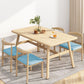 Wooden Modern Dining Room Set Standard Height with Trestle Base Formal Table Set for Home Use Clearhalo 'Dining Room Sets' 'Dining Tables & Seating' 'dining_room_set' 'furn' 'furn_dining_room_set' 'Furniture' 'furniture_dining_room_set' 'Kitchen & Dining Furniture' 'kitchen&dining_furn' 'kitchen' 1200x1200_3cd44cd4-f369-40d6-9d09-c369f2b8439a
