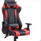 Eigentijdse fauteuil met hoofdsteun, gestoffeerde draaibare kunstleren stoel