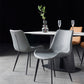 Minimalist Style Leather Dining Chairs Solid Back Arm Chair for Home Use Clearhalo ' kitchen&dining_furn' 'Dining Chairs' 'Dining Tables & Seating' 'dining_chair' 'furn' 'furn_dining_chair' 'Furniture' 'furniture_dining_chair' 'Kitchen & Dining Furniture' 'kitchen' 1200x1200_3cd829e2-d2ed-4df6-9703-9e319b474584