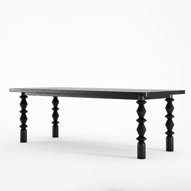 Rectangle Casual Dining Table Solid Wood Fixed Table for Restaurant Clearhalo ' dining_table' 'Dining Tables & Seating' 'Dining Tables' 'furn' 'furn_dining_table' 'Furniture' 'furniture_dining_table' 'Kitchen & Dining Furniture' 'kitchen&dining_furn' 'kitchen' 'kitchen_dining_table' 1200x1200_3cddf71b-3aab-44bd-907b-a5320b785972