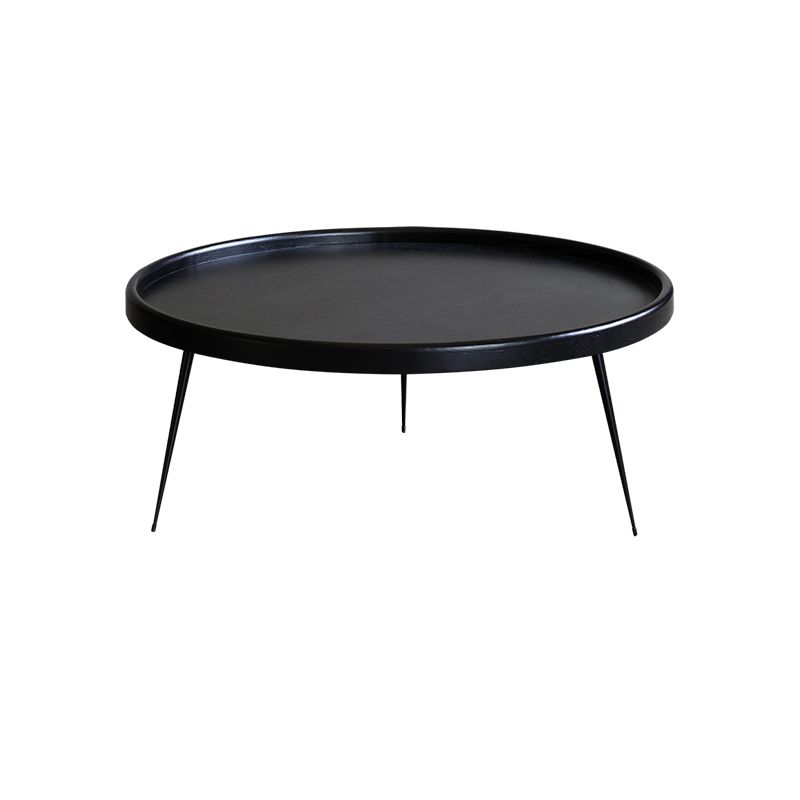Scandinavian 3 Legs Coffee Cocktail Table Round Wooden Coffee Table for Living Room Clearhalo 'Coffee & Accent Tables' 'Coffee Tables' 'coffee_tables' 'furn' 'furn_coffee_tables' 'Furniture' 'Living Room Furniture' 1200x1200_3cde593f-fe55-43d4-a86f-65359fbedf7d
