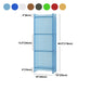 10"W Bookshelf Glam Style Closed Back Acrylic Bookcase for Office and Study Room Clearhalo 'Bookcases' 'furn' 'furn_bookcases' 'Furniture' 'furniture_bookcases' 'kitchen' 'kitchen_bookcases' 'Living Room Furniture' 'Office Furniture' 1200x1200_3ce1573c-95b9-4226-8aad-e805d799aad7