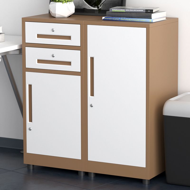 Cassetta di bloccaggio in acciaio tradizionale con cabinetto verticale con i casiri