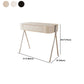 Contemporary Wood Vanity Set with Stool 1 Drawer Dressing Table