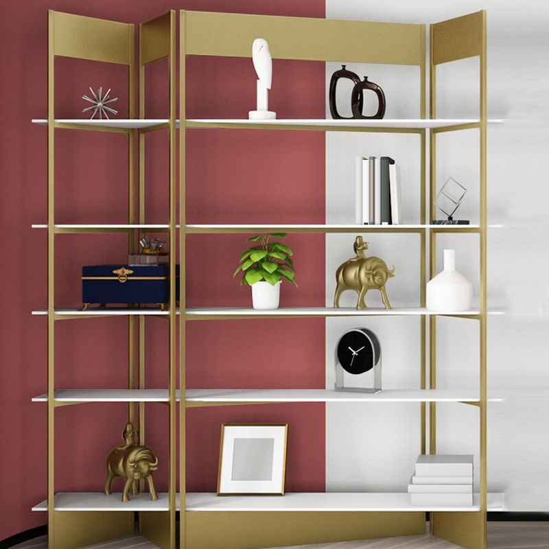 Industrial Style Bookshelf 5-Shelf Open Bookcase for Home Office Clearhalo 'Bookcases' 'furn' 'furn_bookcases' 'Furniture' 'furniture_bookcases' 'kitchen' 'kitchen_bookcases' 'Living Room Furniture' 'Office Furniture' 1200x1200_3ce48f16-83b4-4251-b28f-cd20cdbed193