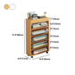 Wood Standard Bookcase Contemporary Style Closed Back Book Shelf Clearhalo 'Bookcases' 'furn' 'furn_bookcases' 'Furniture' 'furniture_bookcases' 'kitchen' 'kitchen_bookcases' 'Living Room Furniture' 'Office Furniture' 1200x1200_3ce63bd7-c8b8-4a2e-b5d0-d789987a1f52