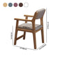 Contemporary Wood Dining Arm Chair Open Back Dining Side Chair for Home Use (Set of 4) Clearhalo ' kitchen&dining_furn' 'Dining Chairs' 'Dining Tables & Seating' 'dining_chair' 'Furniture' 'furniture_dining_chair' 'Kitchen & Dining Furniture' 'kitchen' 1200x1200_3cea4dad-b932-46fc-9edb-f3d086194b44