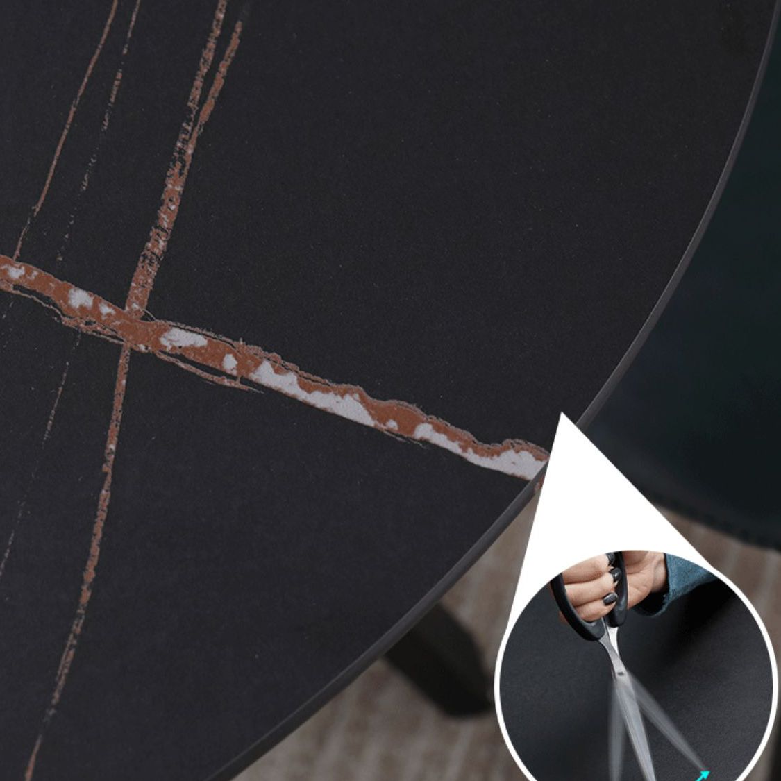 Modern 1/2/3/4/5 Pieces Dining Set Sintered Stone Dining Table for Home Use Clearhalo 'Dining Room Sets' 'Dining Tables & Seating' 'dining_room_set' 'furn' 'furn_dining_room_set' 'Furniture' 'furniture_dining_room_set' 'Kitchen & Dining Furniture' 'kitchen&dining_furn' 'kitchen' 1200x1200_3ceaa2d2-d1c1-41e0-96c4-9c10debaf1cf