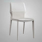Modern Armless Chair Metal Frame Guest Chair for Dining Room