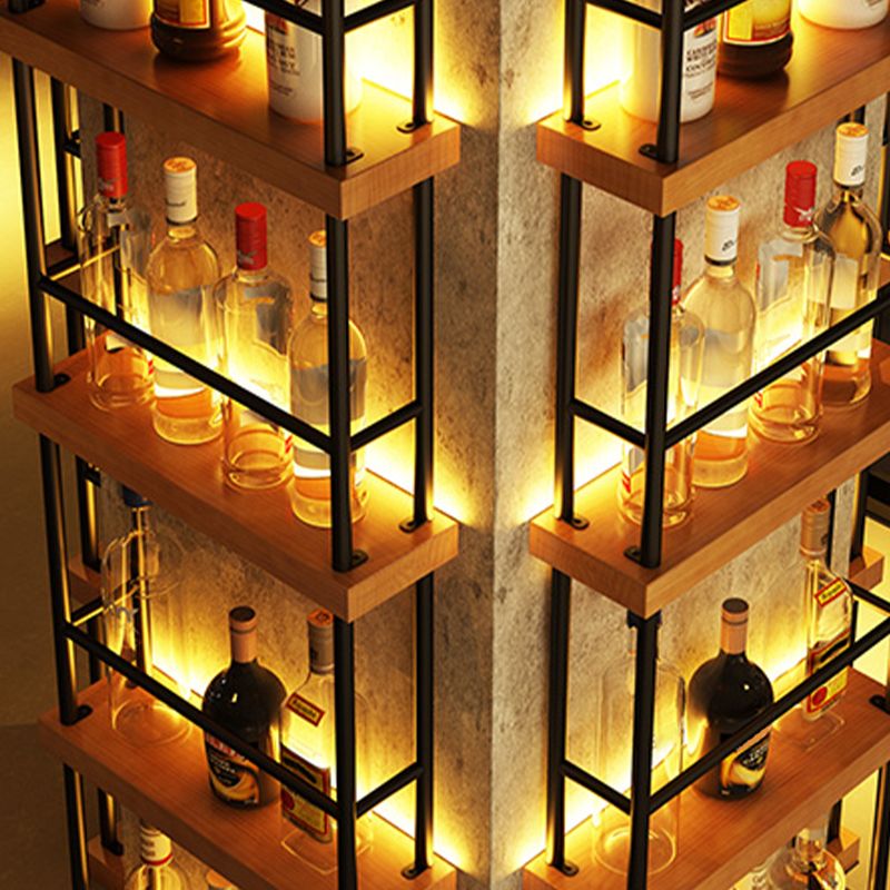 Rack de porte-vin de sol moderne.