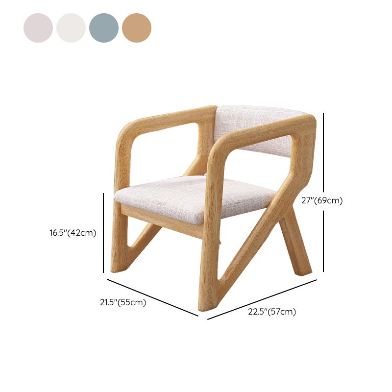 Open Back Arm Chairs Solid Wood Dining Chairs for Dining Room Clearhalo 'Dining Chairs' 'Dining Tables & Seating' 'dining_chair' 'furn' 'furn_dining_chair' 'Furniture' 'Kitchen & Dining Furniture' 1200x1200_3cf1e972-4220-4450-86f2-2f8854d09dc7