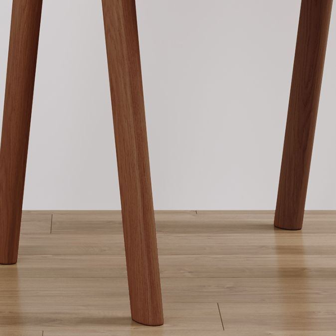 Contemporary Brown Kitchen Dining Arm Chair Wood Opening Back Dining Arm Chair Clearhalo ' kitchen&dining_furn' 'Dining Chairs' 'Dining Tables & Seating' 'dining_chair' 'furn' 'furn_dining_chair' 'Furniture' 'furniture_dining_chair' 'Kitchen & Dining Furniture' 'kitchen' 1200x1200_3cf24380-d977-46ce-96f6-91992ddc61e1