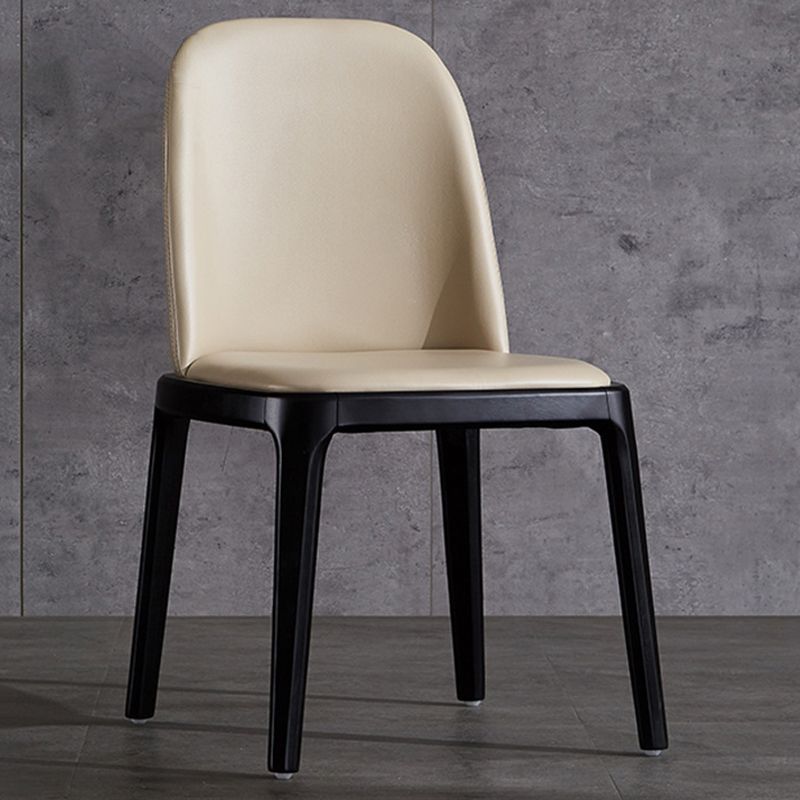 Glam Scandinavian Kitchen Dining Room Wood Chairs Solid Back Side Chair Set Clearhalo ' kitchen&dining_furn' 'Dining Chairs' 'Dining Tables & Seating' 'dining_chair' 'furn' 'furn_dining_chair' 'Furniture' 'furniture_dining_chair' 'Kitchen & Dining Furniture' 'kitchen' 1200x1200_3cf35485-d607-464d-8e61-eb899c012d67