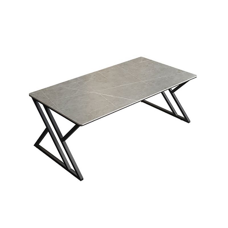 29 "H industriale scrivania da ufficio rettangolare scrivania da taupe scuro