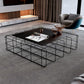 Mid-Century Modern Black Cocktail Table in Iron 1 Coffee Table Clearhalo 'Coffee & Accent Tables' 'Coffee Tables' 'coffee_tables' 'furn' 'furn_coffee_tables' 'Furniture' 'Living Room Furniture' 1200x1200_3cf6e6c4-73c1-4ec5-b2d8-d7081dfea2a1