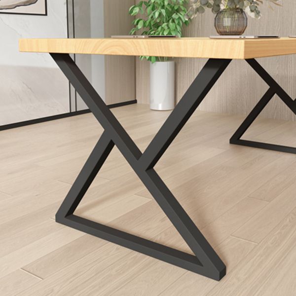 Industrial Pine Dining Room Set 1/4/5 Pieces Rectangle Dining Table Set Clearhalo 'Dining Room Sets' 'Dining Tables & Seating' 'dining_room_set' 'furn' 'furn_dining_room_set' 'Furniture' 'Kitchen & Dining Furniture' 1200x1200_3cf95b53-ae28-4269-aa2b-9c925d531c94