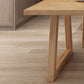 Pine Solid Wood Rectangle Table Modern Dining Table in Nature with Double Pedestal Clearhalo ' dining_table' 'Dining Tables & Seating' 'Dining Tables' 'furn' 'furn_dining_table' 'Furniture' 'furniture_dining_table' 'Kitchen & Dining Furniture' 'kitchen&dining_furn' 'kitchen' 'kitchen_dining_table' 1200x1200_3cf96349-91d7-4faf-87b2-a60462a508e9