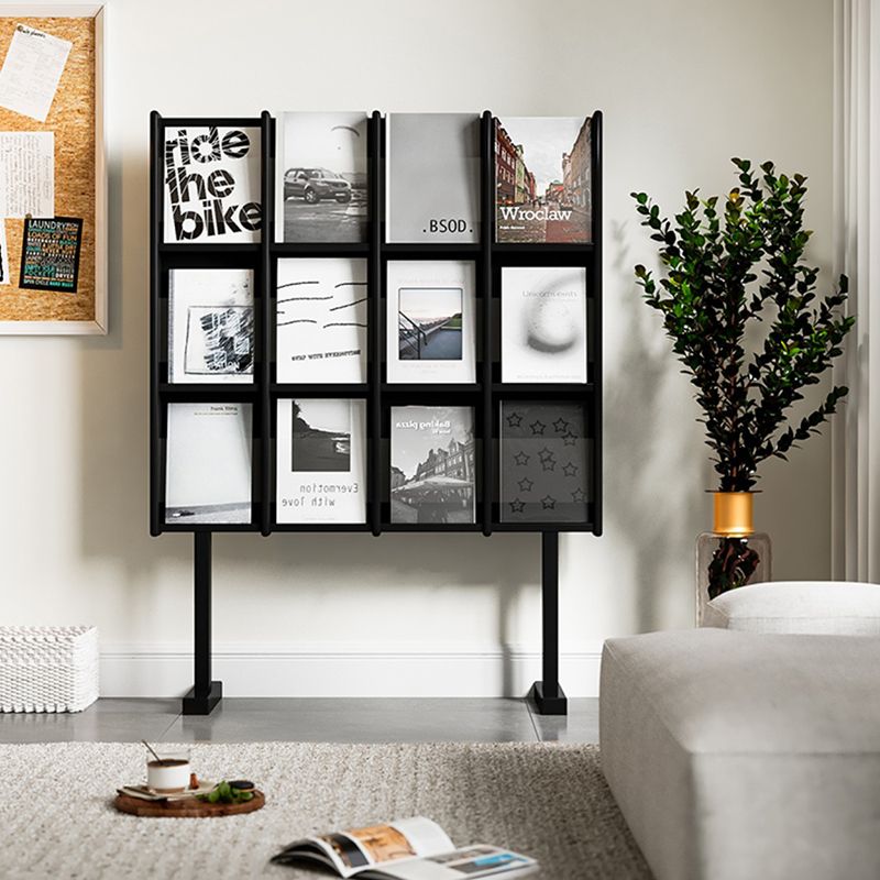 Modern Style Closed Back Bookshelf Solid Wood Bookcase with Shelves Clearhalo 'Bookcases' 'furn' 'furn_bookcases' 'Furniture' 'Office Furniture' 1200x1200_3cf9bbad-4675-4aad-ab84-bbaa6faac902