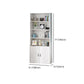 Pure White Shelf Bookcase Modern & Contemporary Bookshelf with Doors for Office Clearhalo 'Bookcases' 'Furniture' 'furniture_bookcases' 'Office Furniture' 1200x1200_3cfa6611-a8c3-45c9-89bc-13c1ce92fdc7