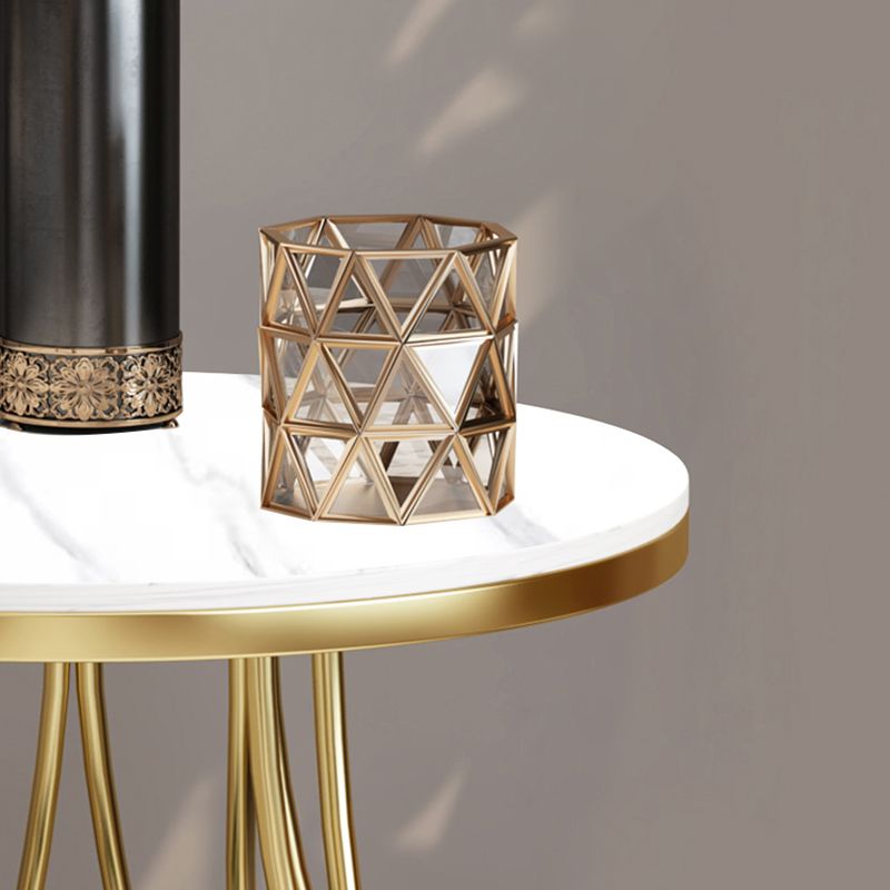 Minimalist Slate Side End Table Double Tier Frame Side End Table