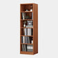Closed Wooden Bookcase Modern Home Bedroom Living Room Standard Bookshelf