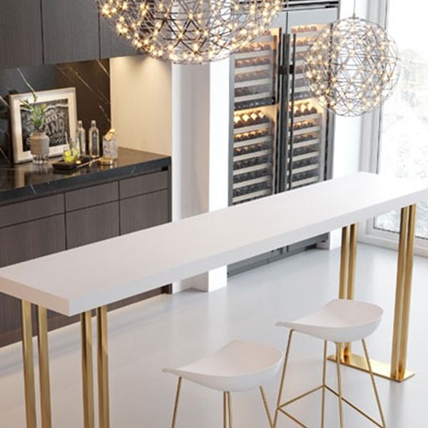 1/2/3/5 Pieces Pub Table Set Rectangular Bar Stool and Table Set Clearhalo 'Bar Furniture' 'furn' 'furn_home_bar_bar_sets' 'Furniture' 'Home Bars & Bar Sets' 'home_bar_bar_sets' 'Kitchen & Dining Furniture' 1200x1200_3cfd9b05-fa80-4aee-83a9-301e0e211bf1