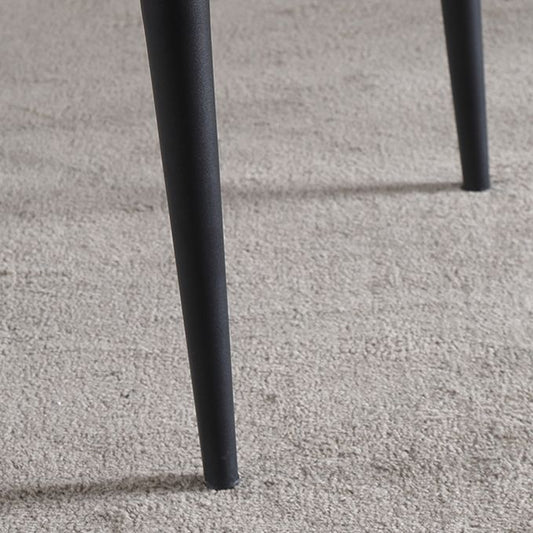 Contemporary Design Wingback Armless Side Chairs Leather Dining Side Chair Clearhalo ' kitchen&dining_furn' 'Dining Chairs' 'Dining Tables & Seating' 'dining_chair' 'furn' 'furn_dining_chair' 'Furniture' 'furniture_dining_chair' 'Kitchen & Dining Furniture' 'kitchen' 1200x1200_3cfe239f-3833-48fa-9368-1b50cb184d7f