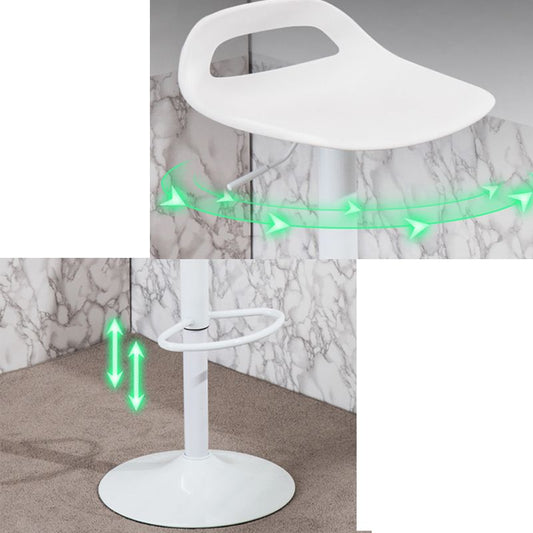 Dining Room Modern Leather Barstool Rotating Lifting Bar Stool with Backrests Clearhalo 'Bar Furniture' 'Bar Stools' 'bar_stools' 'furn' 'furn_bar_stools' 'furniture_bar_stools' 'Kitchen & Dining Furniture' 'kitchen&dining_furn' 'kitchen' 'kitchen_furn' Furniture' 1200x1200_3cffbf6c-04c2-4a11-a694-2acbc95f0e7d