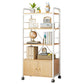 Bibliothèque de style contemporain vertical Open Backshelf pour le bureau à domicile