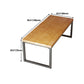 Metal Industrial Dining Table Pine Wood Top Table for Kitchen and Dining Room Clearhalo ' dining_table' 'Dining Tables & Seating' 'Dining Tables' 'furn' 'furn_dining_table' 'Furniture' 'furniture_dining_table' 'Kitchen & Dining Furniture' 'kitchen&dining_furn' 'kitchen' 'kitchen_dining_table' 1200x1200_3d040176-4a50-400c-aa9e-084e6658b4d1