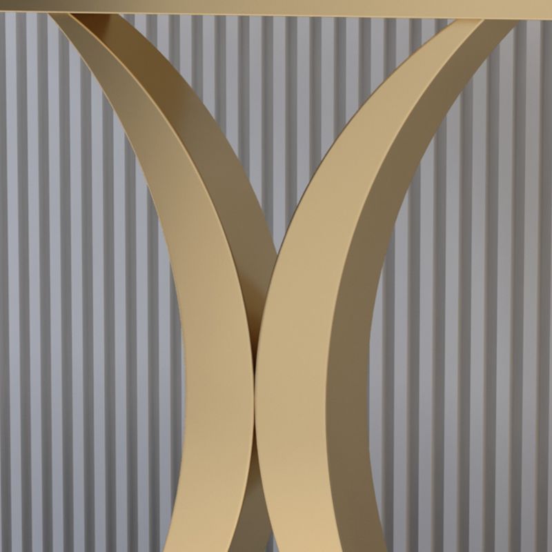 Console in ardesia glam tavolo mezzano con console resistente al graffi di ferro resistente alla macchia