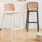 Contemporary Square Bar and Counter Stool Rattan Stool with 4 Legs Clearhalo 'Bar Furniture' 'Bar Stools' 'bar_stools' 'Furniture' 'furniture_bar_stools' 'Kitchen & Dining Furniture' 1200x1200_3d09c430-74aa-4d9c-8248-d8e64d5635d5