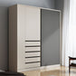 Manufactured Wood Storage Cabinet Contemporary Cabinet with Drawers