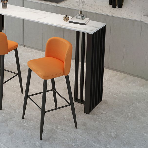 Modern Rectangle Sintered Stone Top Bar Table for Kitchen Dining Room Clearhalo 'Bar Furniture' 'Bar Tables' 'bar_tables' 'furn' 'furn_bar_tables' 'Furniture' 'Kitchen & Dining Furniture' 1200x1200_3d0b8ab6-dffc-4e63-a487-9c30d8bb7623