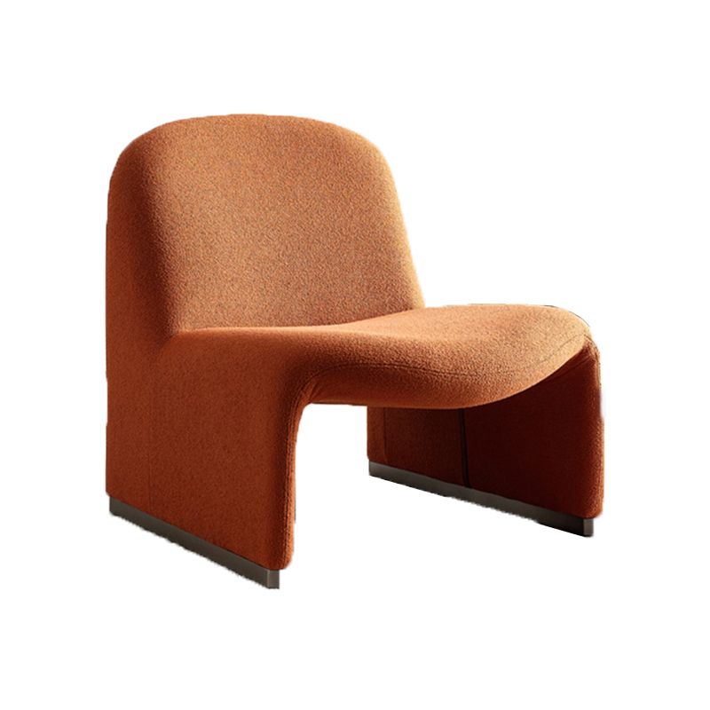 Wool Armless Chair 28.34" High Metal Frame Chair for Living Room Clearhalo 'Accent Chairs' 'accent_chairs' 'Chairs & Seating' 'furn' 'furn_accent_chairs' 'Furniture' 'Living Room Furniture' 1200x1200_3d1184f1-2124-4192-87c7-742a81724b4e