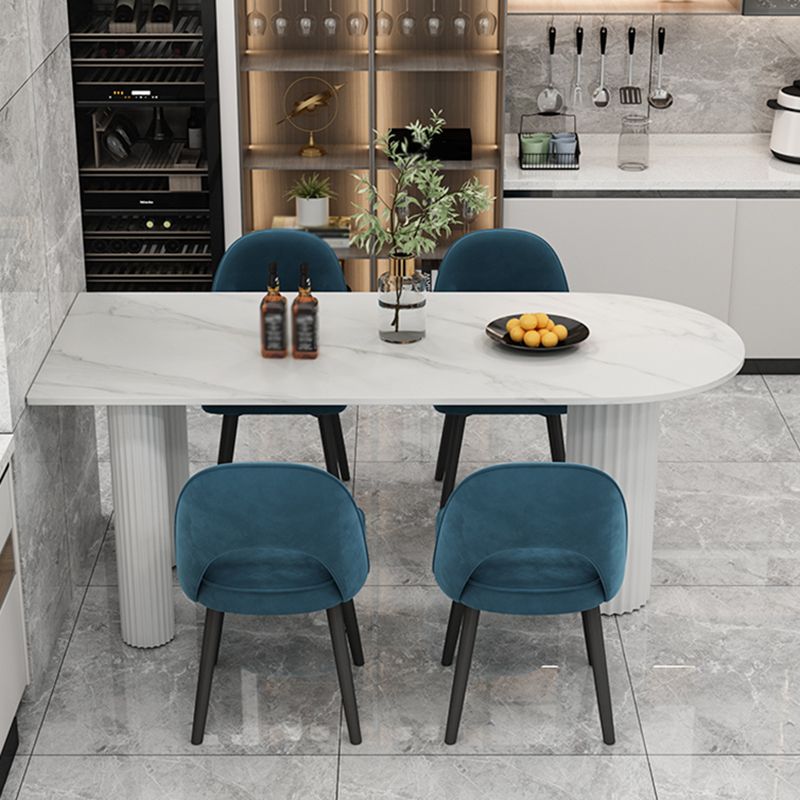 Solid Wood Contemporary Free Form Dining Table Sintered Stone Table for Dining Room Clearhalo ' dining_table' 'Dining Tables & Seating' 'Dining Tables' 'furn' 'furn_dining_table' 'Furniture' 'furniture_dining_table' 'Kitchen & Dining Furniture' 'kitchen&dining_furn' 'kitchen' 'kitchen_dining_table' 1200x1200_3d15a0ab-18dc-49dd-b1e0-e78d05a0f5e5