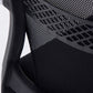 Armoiries fixes Mid Back Office Chaid Home No Wheels Mesh Hid Desk Chair