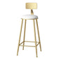 Gold Metal Pub Table Set for Small Places Glam Faux Leather 1/3/5 Pieces Bar Set Clearhalo 'Bar Furniture' 'furn' 'furn_home_bar_bar_sets' 'Furniture' 'Home Bars & Bar Sets' 'home_bar_bar_sets' 'Kitchen & Dining Furniture' 1200x1200_3d1864fc-93c3-4cf5-914d-245a63e543f5