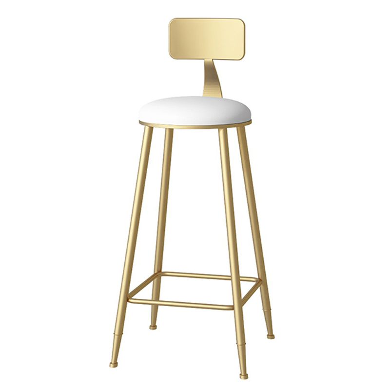 Gold Metal Pub Table Set for Small Places Glam Faux Leather 1/3/5 Pieces Bar Set Clearhalo 'Bar Furniture' 'furn' 'furn_home_bar_bar_sets' 'Furniture' 'Home Bars & Bar Sets' 'home_bar_bar_sets' 'Kitchen & Dining Furniture' 1200x1200_3d1864fc-93c3-4cf5-914d-245a63e543f5